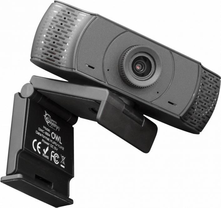 Actual product image White Shark Webcam Owl, FULL HD sensor, CMOS 2.0 Mpix, SONIX 2279 + 2053, Noise reduction (2.10 Mpx)