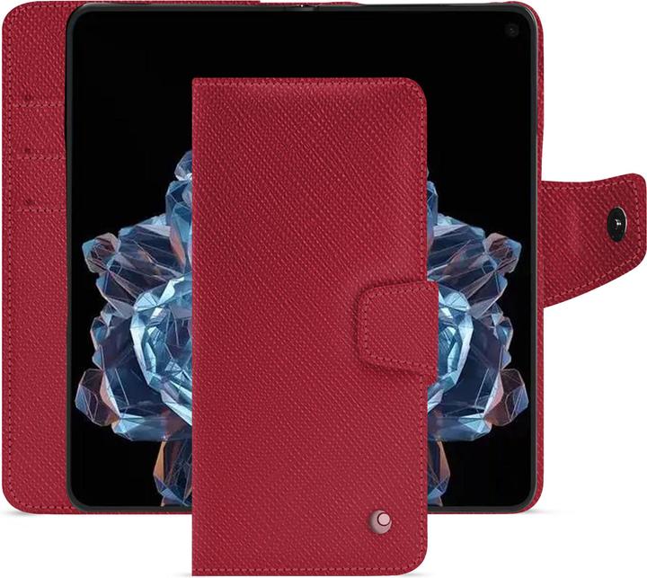 Actual product image Noreve Horizontal leather flap shell (OnePlus Open)