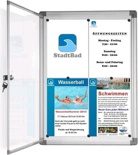 Immagine prodotto Master of Boards Vetrina PremiumMaster of Boards, porta in vetro acrilico, per 2 x A4