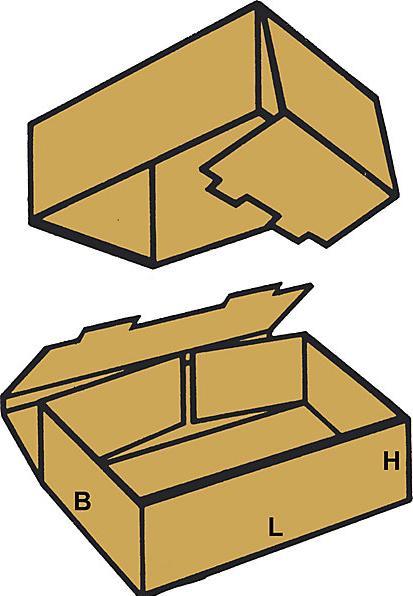 Actual product image kaiserkraft Slip lid cartons (50 x)