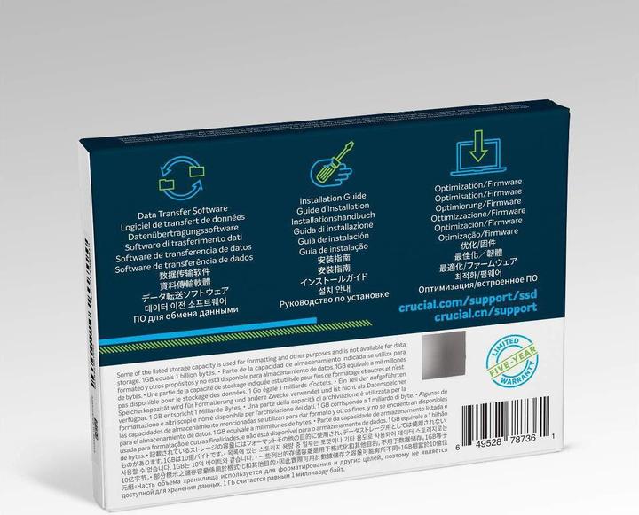 Immagine prodotto Crucial P1 (2000 GB, M.2 2280)