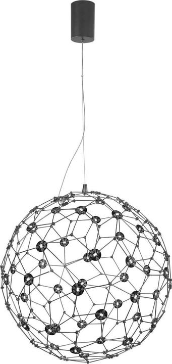 Nova Luce SOLE LED pendant light black 21W warm white 250x40cm 9186905