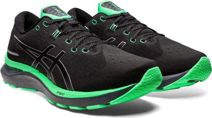 ASICS Performance GEL-CUMULUS 24 LITE-SHOW Men BLACK/NEW LEAF (41.5)