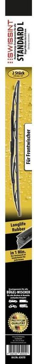 Actual product image IWH Replacement wiper rubber, Aero front and rear WBA, 800 mm suitable for all common standard
