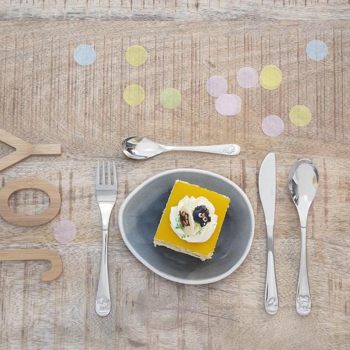 Actual product image Zilverstad Uni" 4-piece children's cutlery set