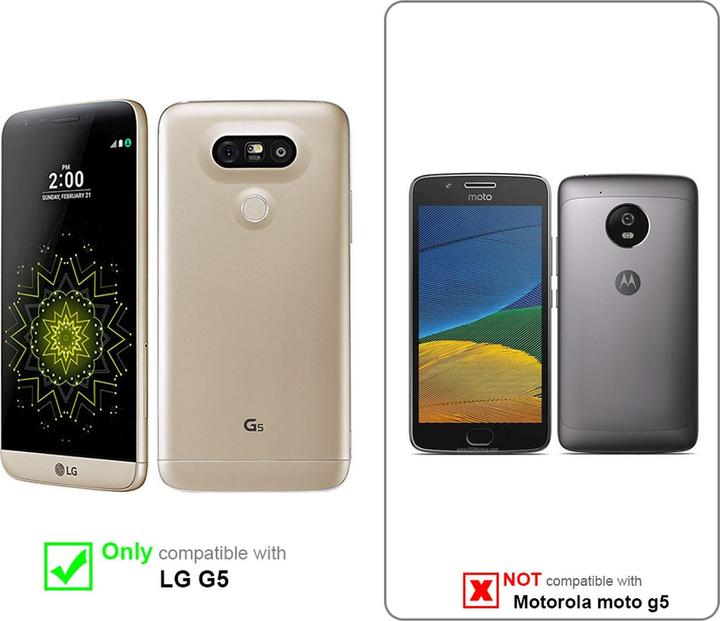 Actual product image Cadorabo TPU Frosted Cover (G5)