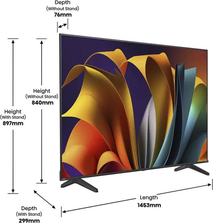 Produktbild Hisense TV 65A6N (65", LED, 4K, 2024)