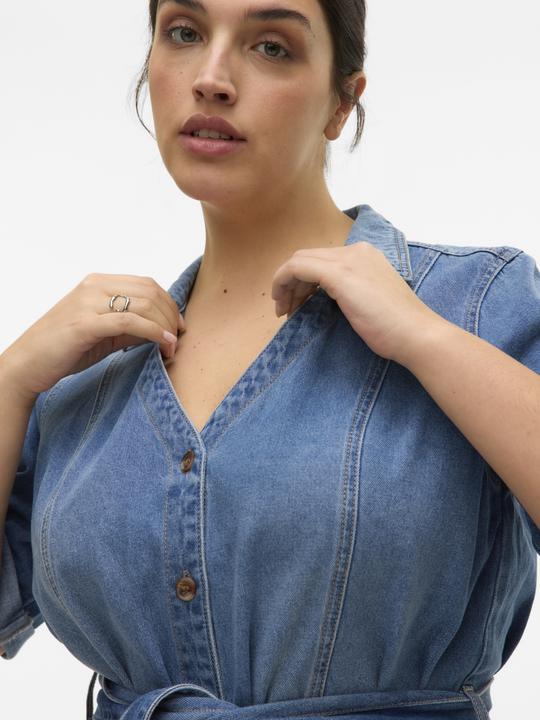 Actual product image Vero Moda VMCTRYLLA Midikleid Jeanskleid (52)