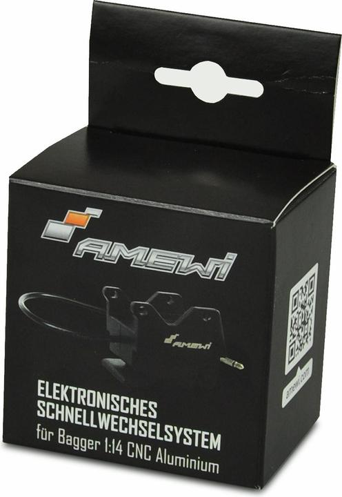 Immagine prodotto Amewi Sistema elettronico di cambio rapido per escavatore 1:14 CNC alluminio rosso