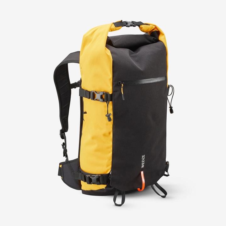 Produktbild Wedze Roll Top Strong Freeride 30 L Ski/Snowboard Backpack - Yellow (30 l)