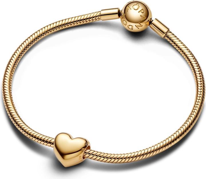 Actual product image Pandora Be Love Heart Charm (14K gold-plated)