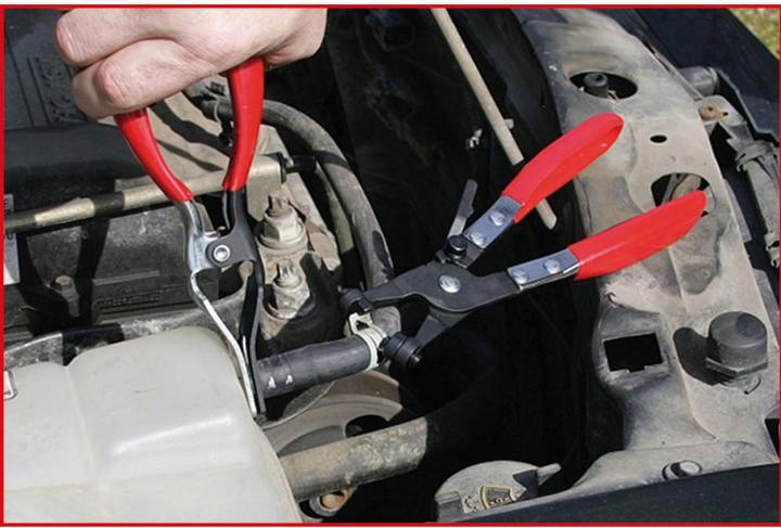 Actual product image KS Tools Hose clamp pliers. 220mm 115.1046 (220 mm)