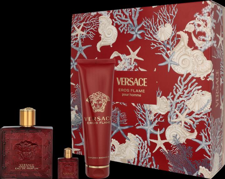 Produktbild Versace Geschenkset Eros Flame pour Homme Set /100ml /5ml (Gesichtspflege set)
