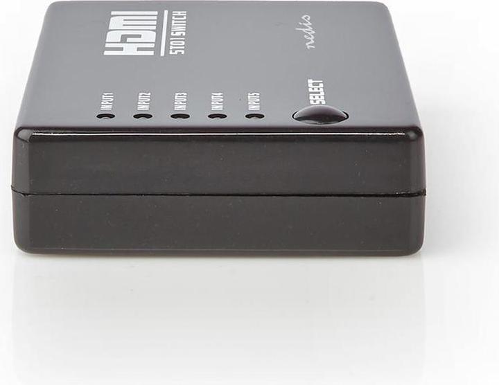 Immagine prodotto Nedis Switch T HDMI a 5 porte 5X ingresso HDMIT 1x uscita HDMIT 1080p 3,4 Gbps ABS Nero