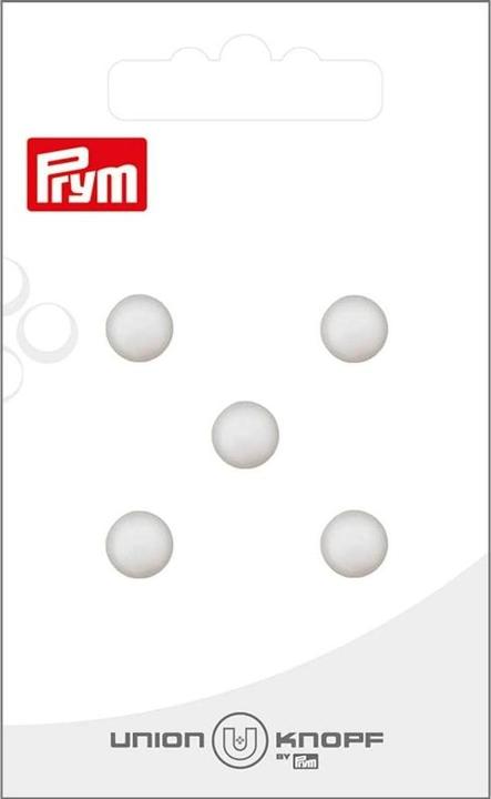 Immagine prodotto Prym Bottoni in poliestere 8 mm, 5 pezzi, bianco