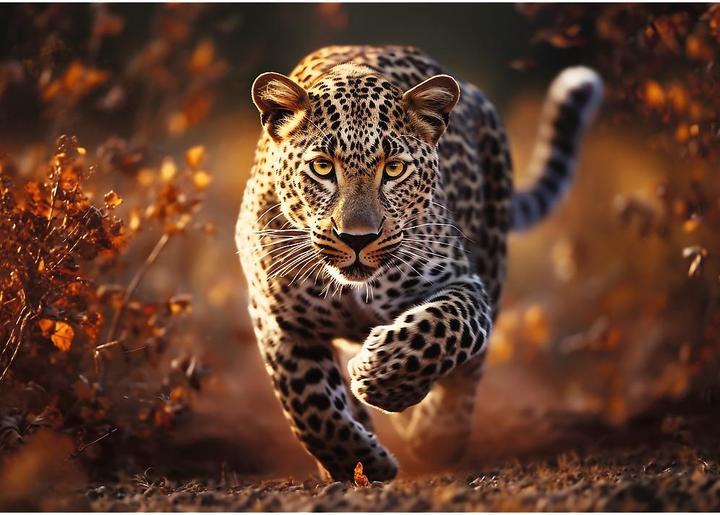 Immagine prodotto Trefl Puzzle Premium Plus 1000 - Leopardo selvaggio (1000 pezzi)