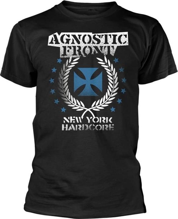 Universal Textiles Blue Iron Cross TShirt