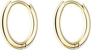 Produktbild Rosefield Minimalist Gold Plated Earrings Essentials Hoops JESHG-J581