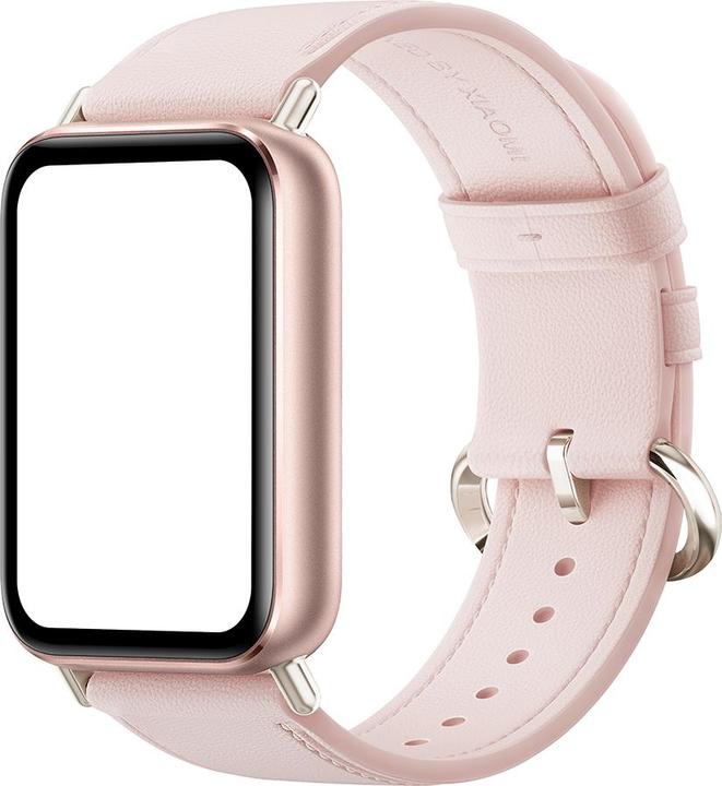 Actual product image Xiaomi Strap Leather Quick Release Strap | Apricot Pink