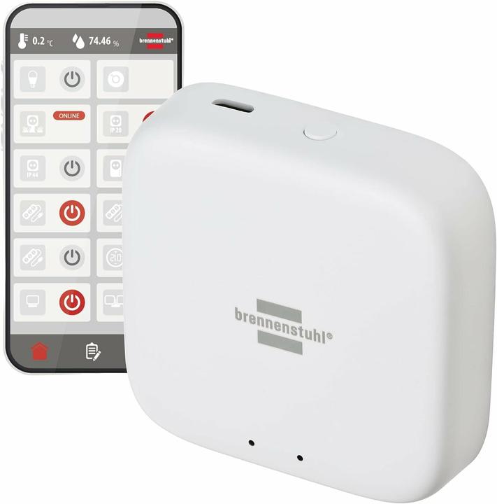 Actual product image Brennenstuhl Connect Zigbee Gateway GWY CZ 01