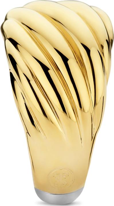 Immagine prodotto Ti Sento Milano Anello con linee placcato oro 12238SY (56, 925 Argento)