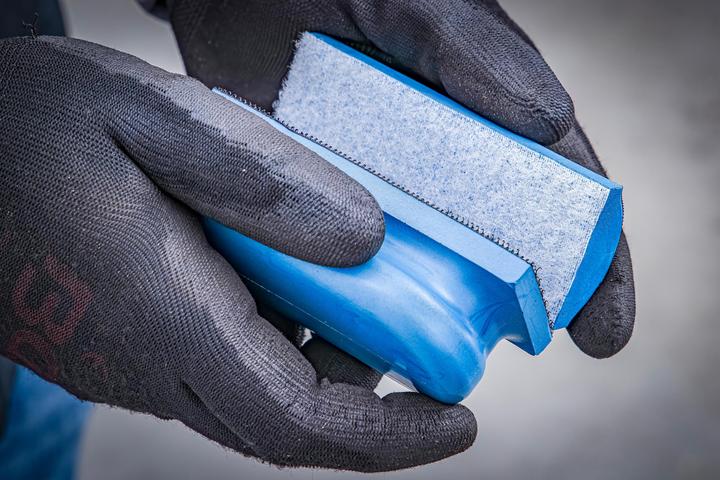 Actual product image BGS Velcro sanding block set | 16 pcs.