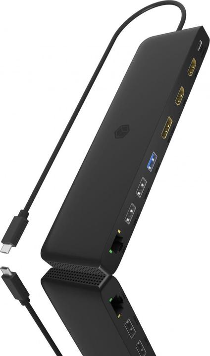 Actual product image Icy Box IB-DK2116-C (USB-C, 8 Ports)
