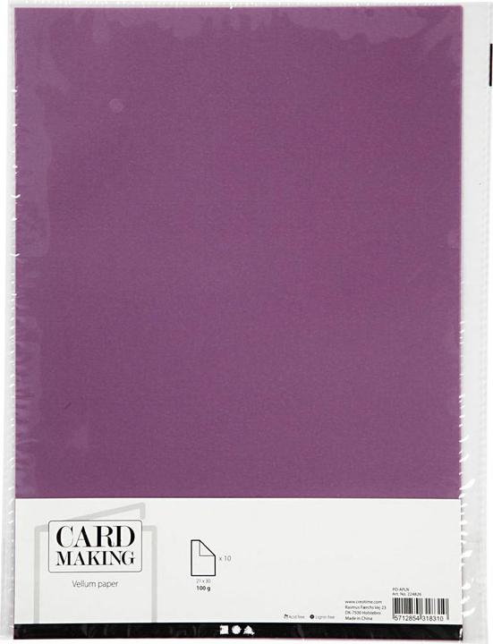 Creativ Company Parchment paper A4 purple, 10 sheets (100 g/m², 10 x)