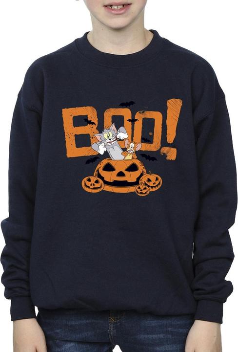 Image du produit Tom & Jerry - Sweat HALLOWEEN BOO! - Garçon (152, 158)