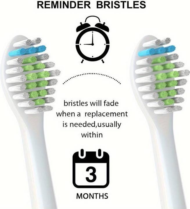 Produktbild PhoneLook Philips Sonicare Ersatzbürstenköpfe Diamond clean für Zahnbürste (Packung mit 8 Stück) (8 x)