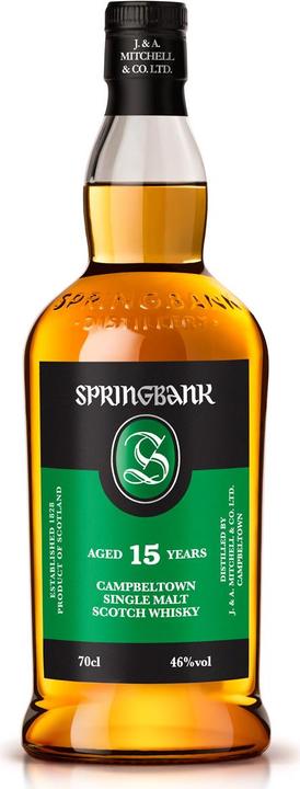 Produktbild Springbank 15 Years (Single Malt, Scotch Whisky, 1 x 70 cl)