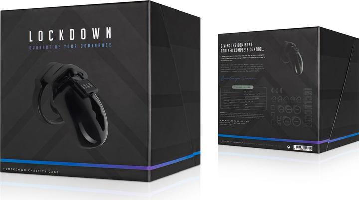 Actual product image Lockdown Keuschheitskäfig