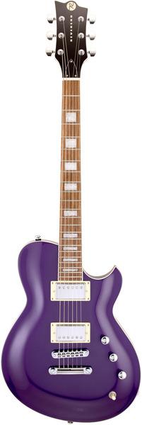 Actual product image Reverend Guitars Roundhouse (Electric guitar, Fingerboard: Pau Ferro, Body: Korina, Top: Maple, Neck: Three-piece Korina)