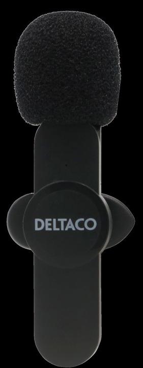 Immagine prodotto Deltaco Belaidis vlogging mikrofonas USB-C/Lightning, confezione da 1 / VLOG-100