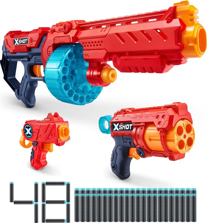 Zuru Excel Combo Pack Turbo Fire + Fury 4 + Micro Launcher