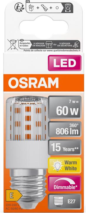 Actual product image Osram Supestar Special T (E27, 7.30 W, 806 lm, 1 x, E)