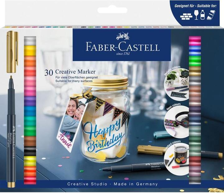 Image du produit Faber-Castell Studio de création (Noir, 1.50 mm, 30 x)