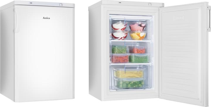 Image du produit Amica Congélateur GS 321 100 W LxHxP 57 x 88.5 x 60 cm (Autonome, 80 l)
