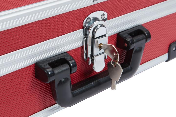Immagine prodotto Alutec Custodia con telaio in alluminio rosso