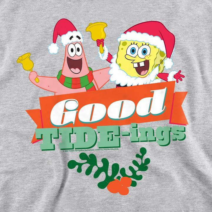 Produktbild Spongebob Squarepants Good Tideings Sweatshirt weihnachtliches Design (XL)