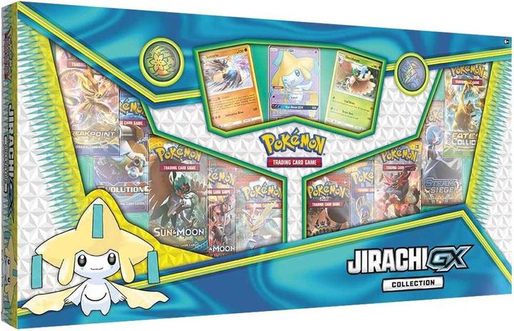 Actual product image Pokémon Jirachi GX Collection Box (English, Box Set & Collection)