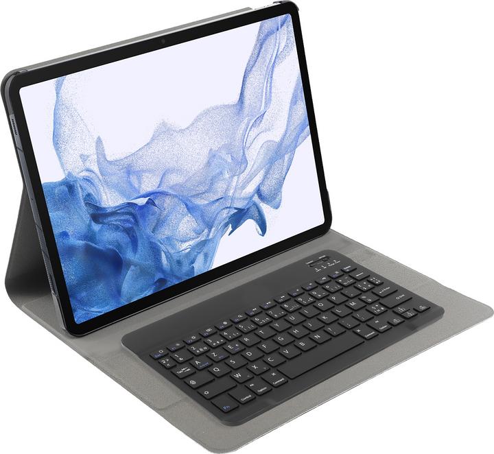 Cazy Tastatur Hülle Kompatibel mit Samsung Galaxy Tab S8+ - Schutz Etui mit magnetisch Abnehmbarer (Galaxy Tab S8+)