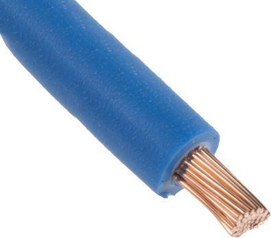 Actual product image Rs Pro 2491B 2.5mm blue LSHF equipment wire (100 m)