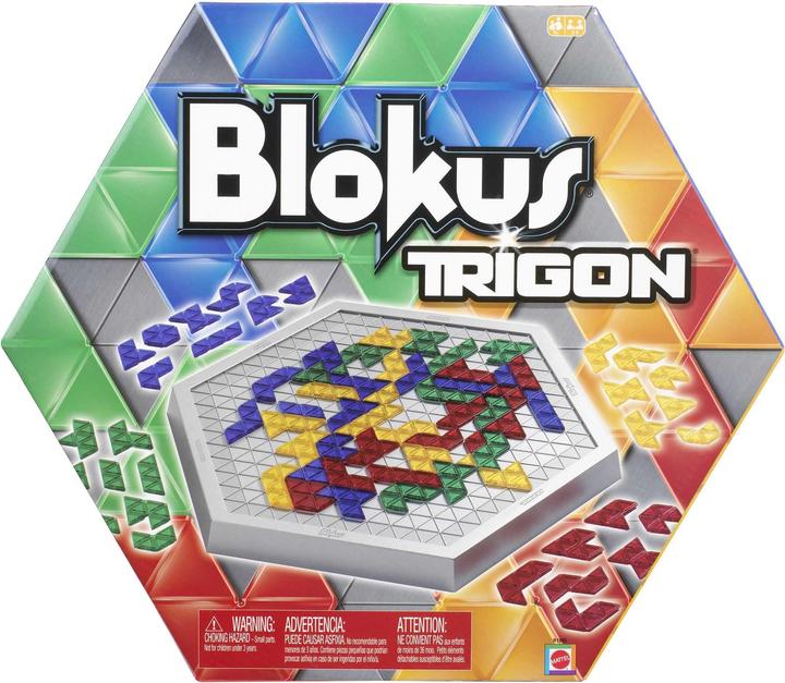 Actual product image Mattel Games Blokus Trigon Game (Multilingual)