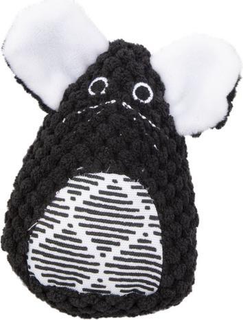 Produktbild Mica Pets Katzenspielzeug - Spielmaus - schwarz/weiss - ca. 12 x 9 cm