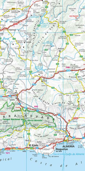 Actual product image Spain / Portugal Road Map 1:1 Mio