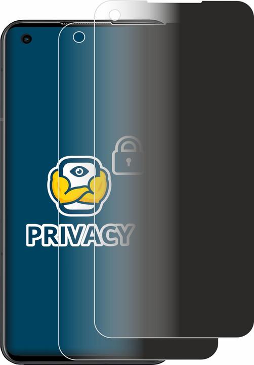 Produktbild BROTECT Sichtschutzfolie Anti-Spy Privacy Folie Blaulicht-Schutz (2 Stück, Asus Zenfone 10)