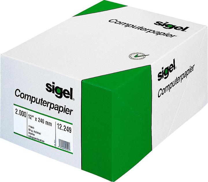 Actual product image Sigel Computer paper (60 g/m², 600 x, A4)