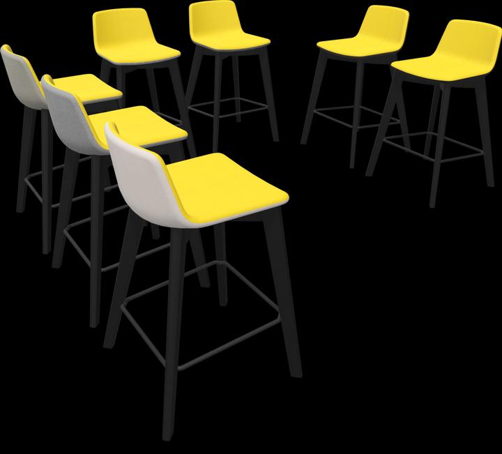Actual product image Narbutas Twist & Sit Bar Stool
