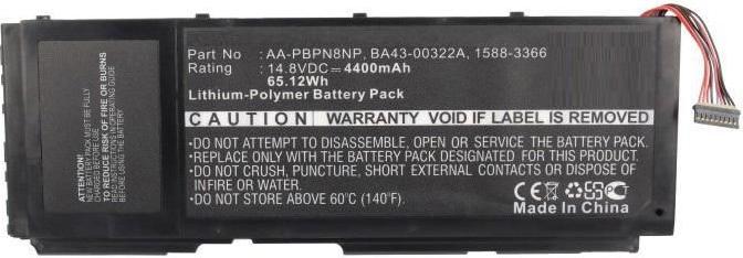 Immagine prodotto CoreParts Batteria del computer portatile per Samsung (1 Celle, 4400 mAh)
